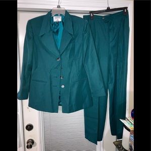 Turquoise pantsuit